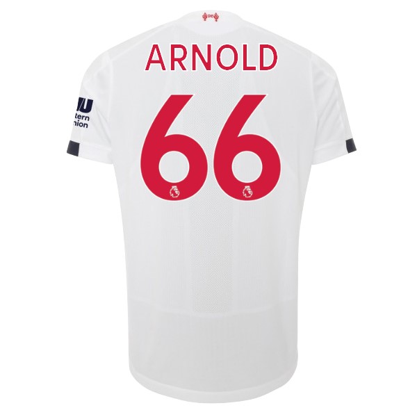 Camiseta Liverpool NO.66 Arnold 2ª 2019-2020 Blanco